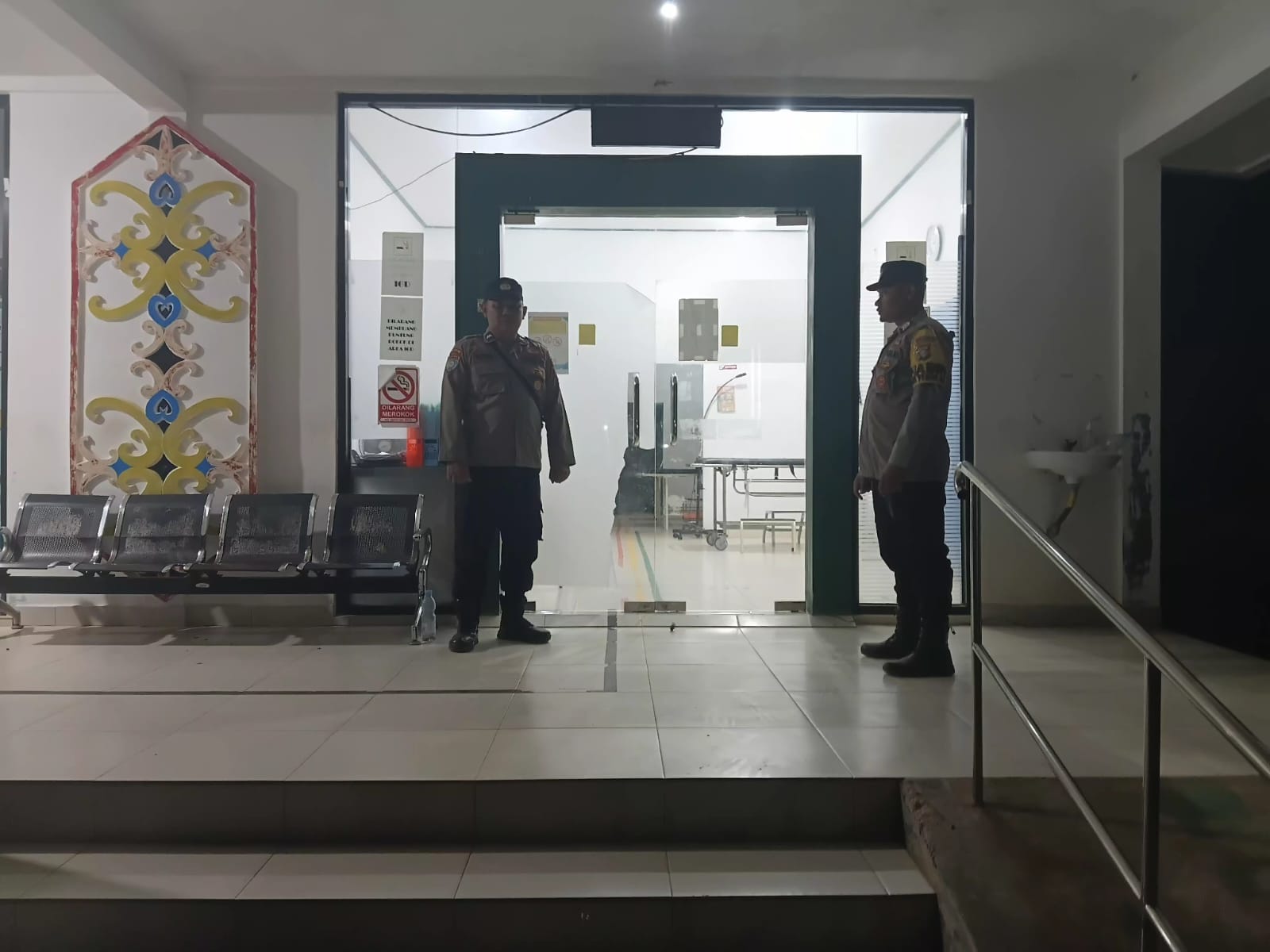 WUJUDKAN KAMTIBMAS KONDUSIF, POLSEK MARIKIT INTENSIFKAN PATROLI MALAM DI WILAYAH RAWAN