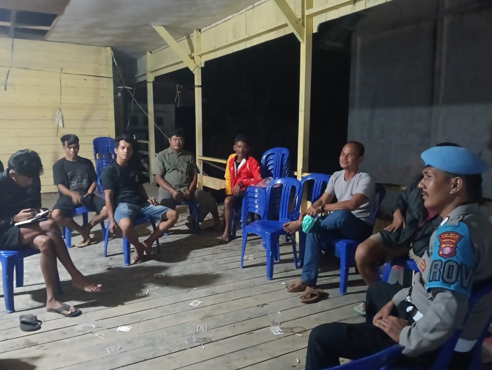 Polsek Delang Sambangi Masyarakat, Perkuat Komunikasi Lewat Dialogis