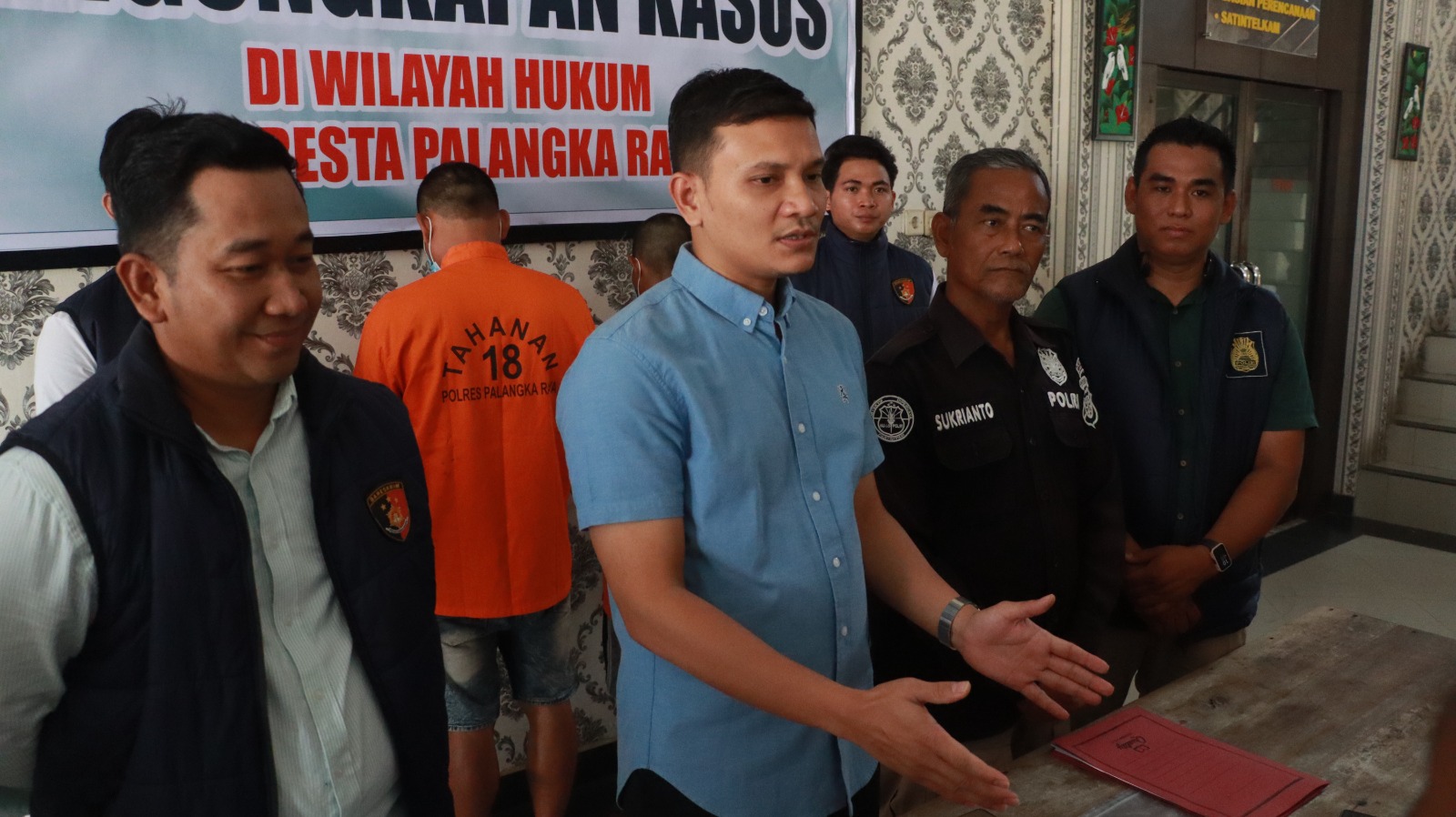 Dua Pelaku Pembakar Lahan di Palangka Raya Berhasil diamankan Polda Kalteng, Terancam Hukuman 9 Tahun Penjara