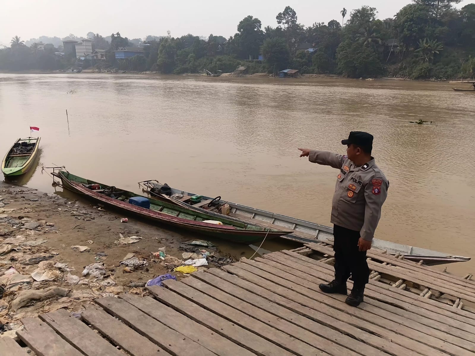 POLSEK MARIKIT MONITORING DEBIT AIR DAS KATINGAN