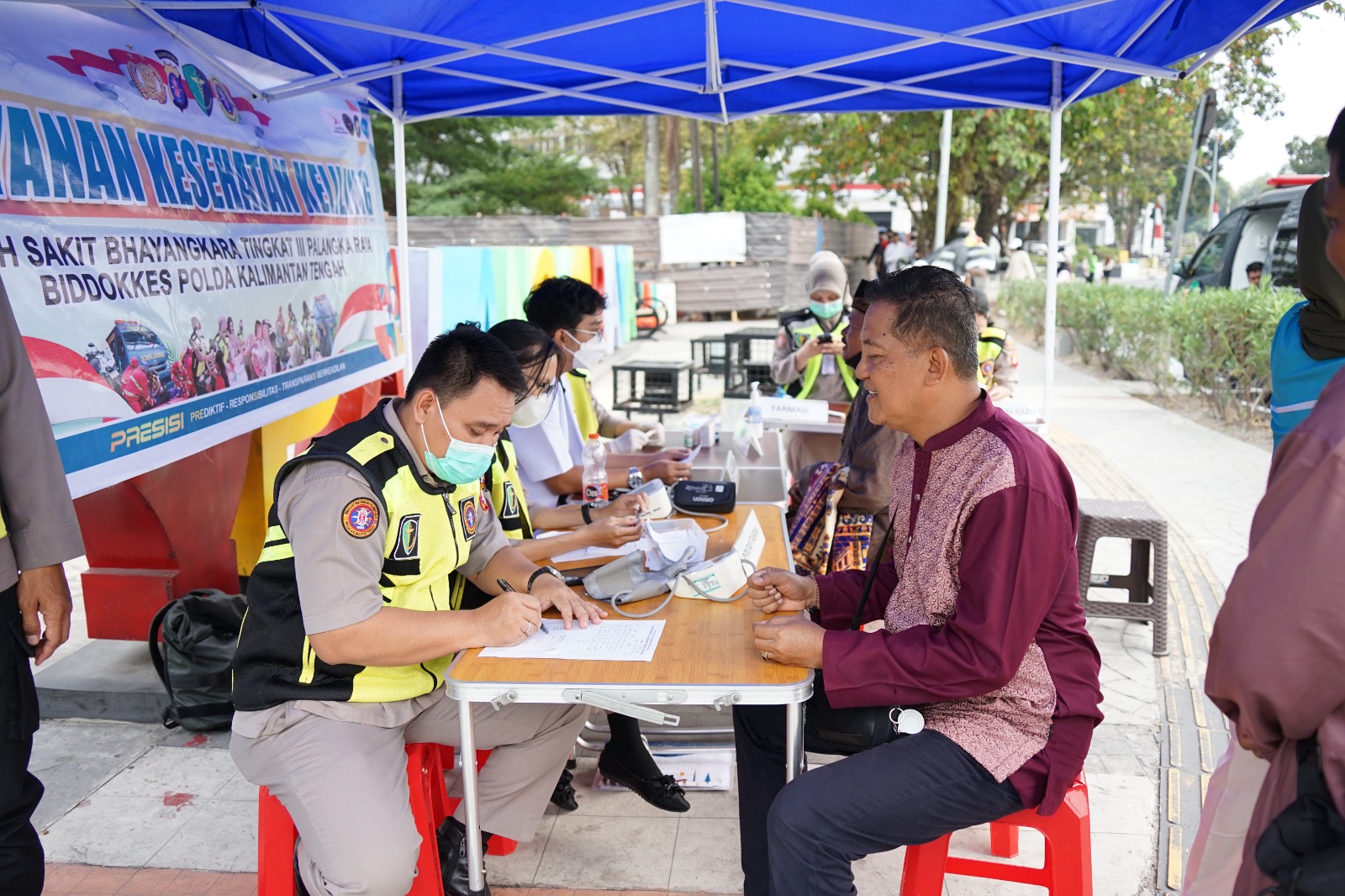 Peduli Kesehatan Masyarakat di Tengah Kemarau dan Karhutla, Rumkit Bhayangkara Buka Layanan Kesehatan Gratis di CFD