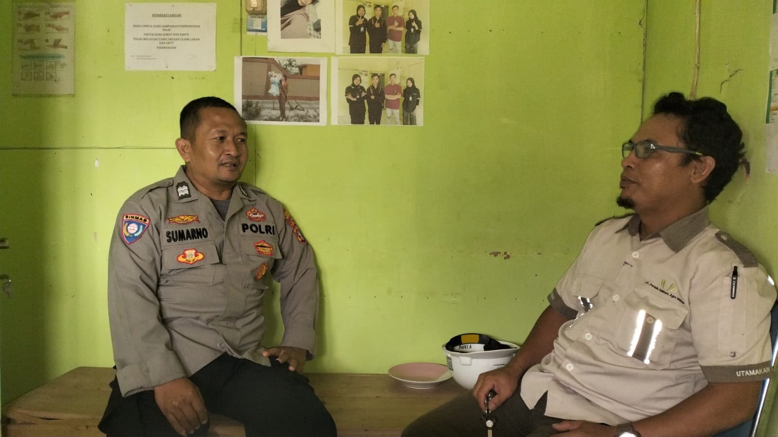Polsek Katingan Tengah Sambang Kamtibmas