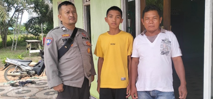 Polsek Katingan Tengah Sambang Kamtibmas